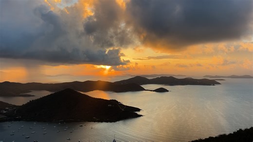 Sunup over Coral Bay, St John, USVI | St. John USVI