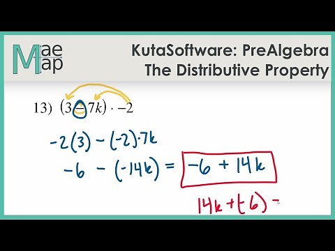 KutaSoftware: PreAlgebra- The Distributive Property