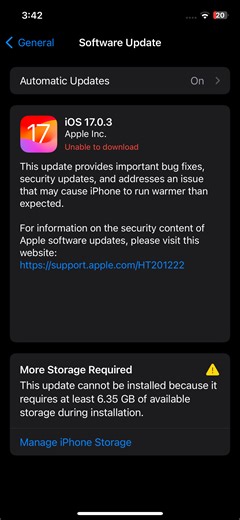 My phone software is not update - Apple Community