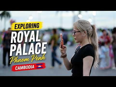Exploring Royal Palace Phnom Penh 🇰🇭 | Tourists Discover Cambodia’s Royal Heritage | MA EL EP6