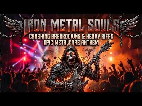 Epic Metalcore Anthem 🔥 Crushing Breakdowns & Heavy Guitar Riffs | Iron Metal Souls