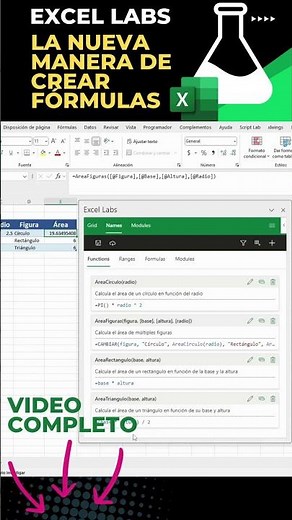 La nueva forma de crear fórmulas en #excel