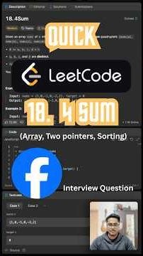 4Sum - Leetcode 18 - Javascript (Quick)