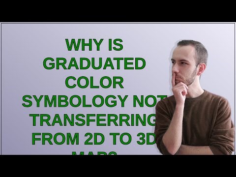Gis: Why is graduated color symbology not transferring from 2D to 3D map?