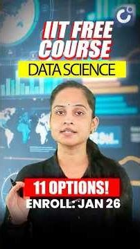 IITs Ka FREE Offer! 🤯 11 FREE Data Science & Analytics Courses (Python, R, SQL) | NPTEL 2026