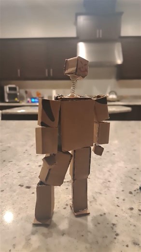 cardboard ragdoll