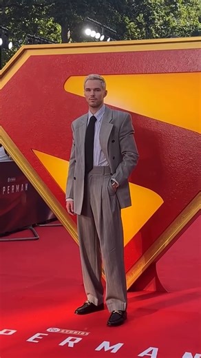 Oh Hello Lex Luthor... Nicholas Hoult is in London for SUPERMAN! | Warner Bros. Pictures