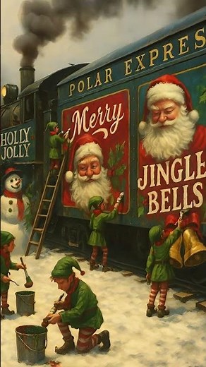 The Polar Express Gets a Makeover! 🎄✨ #christmas
