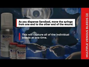 SeraSeal™ world first primary hemostatic agent - stops bleeding in seconds.