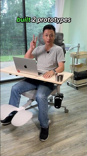 Which design is better? Recliner workstation DIY build.