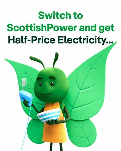 Make the switch today and enjoy Half-Price Electricity every weekend. | ScottishPower