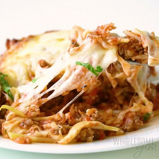 Easy Lazy Cabbage Roll Casserole Recipe - Low Carb