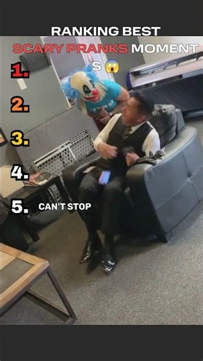 Ranking the best scary pranks moments in history 😱 #shorts