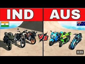 🇮🇳 INDIA VS AUSTRALIA 🇭🇲 | Super Bike Challenge 😱 #gamerboyamarjeet