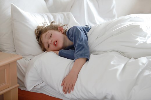 Dangers of Child Sleeping with Open Mouth