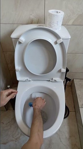 correct way to use toilet rim blocks