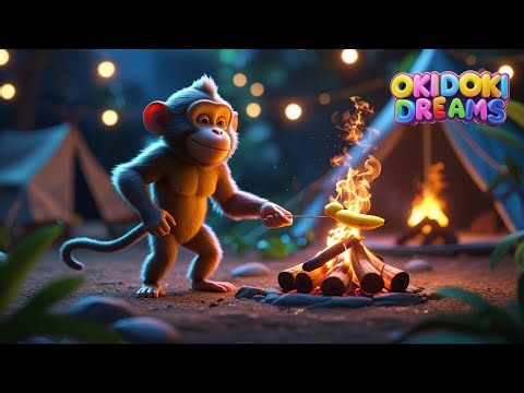 🐵 Milo the Monkey | Five Little Monkeys Jumping on the Bed