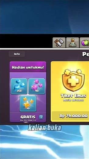 Mineral GRATIS buat lu #clashofclans #cocguide #coc