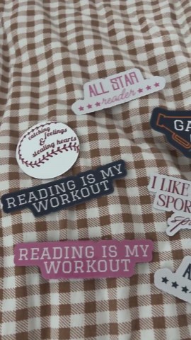 All Star Reader Sticker Set – Sports Romance Stickers, Bookish Yay Sports - Etsy