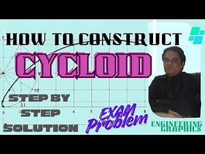 Construction of Cycloid | Step by Step | Engineering Graphics in Hindi