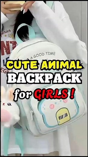 The Perfect Girls School Backpack That’s Cute & Functional! 🎒✨ | Animal Print Backpacks for Girls