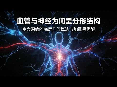 并不是偶然！揭秘人体血管与神经的分形真相：生命只是不断运行的几何算法