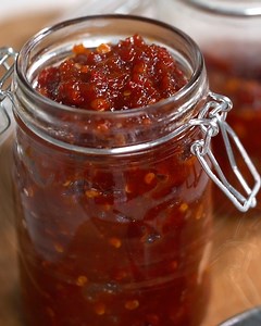 I love this chilli jam on just about everything – here’s how to make it🌶❤️🌶❤️ Get the recipe: https://www.marionskitchen.com/sweet-tangy-chilli-jam/ | Marion Grasby