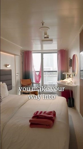 🌊 Peek inside a sea terrace cabin — Virgin Voyages Valiant Lady cruise ship