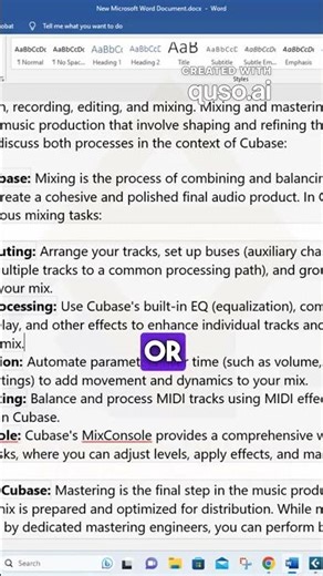Mastering cubase equalizer for mixes
