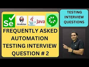 Automation Testing Interview Questions and Answers | RD Automation Learning