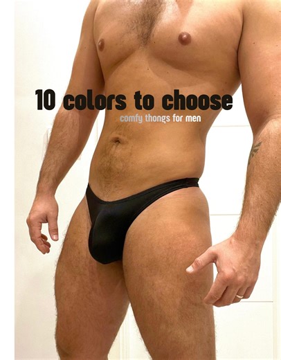 String extensible et doux pour homme • String minimaliste pour homme • Confortable au quotidien • 10 coloris disponibles - Etsy France