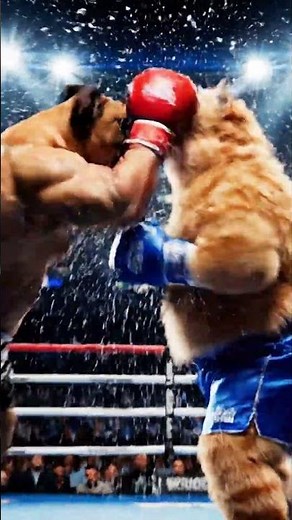 Fat Cat vs. Boxer Dog – The Ultimate Knockout 🐾💥