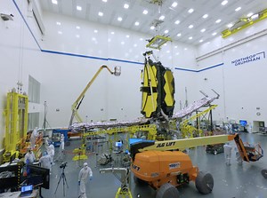 NASA Scientific Visualization Studio | James Webb Space Telescope Deployable Tower Assembly Final Deployment Test 6-9-2021