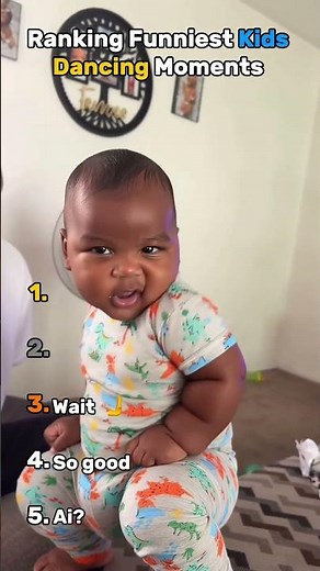 Ranking Funniest Kids Dancing Moments