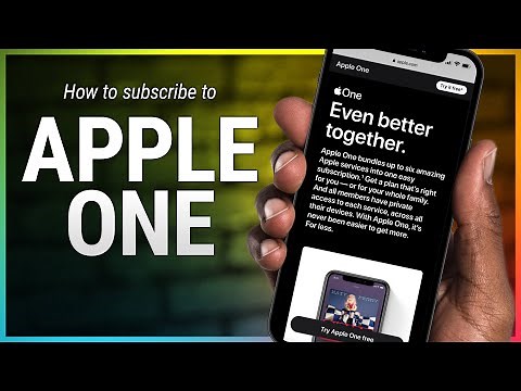How to Subscribe to Apple One - Bundle Apple Music, TV+, Arcade, iCloud storage, and more.