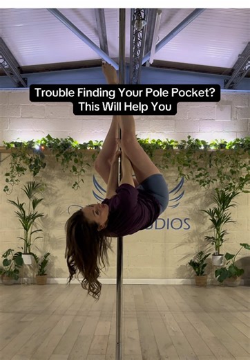 The hardest part of the inside leg hang is getting your pole pocket or waist into the correct position for the grip point. There is actually 2 main techniques to get this right and they could fix your inside leg hang pole trick instantly. Let me know in the comments if you have any questions #poletutorial #poletok