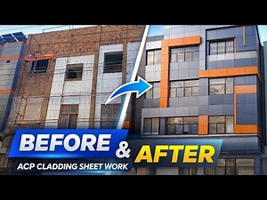 Under Construction to Premium Look | ACP Cladding Sheet 3D Design