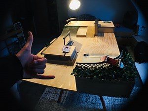 Handmade Fingerboard park session