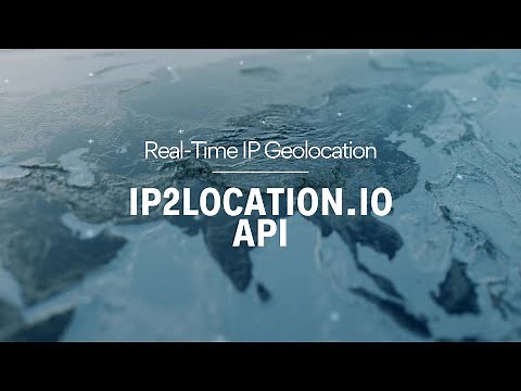 IP2Location.io API: Real-Time IP Geolocation