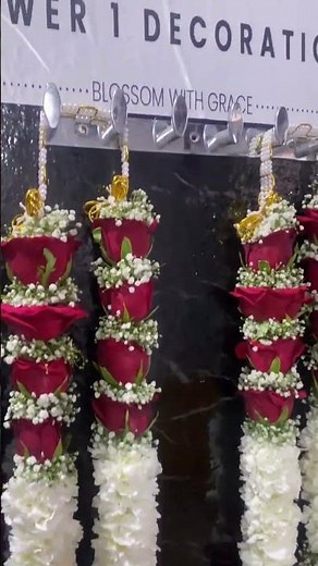Reception & Wedding Garlands for Your Function | Premium Floral Designs by Flower1 Decorations