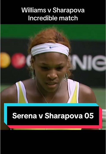 Serena Williams vs Maria Sharapova: Iconic 2005 Match Highlights