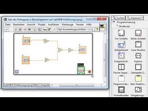 LabVIEW: Dauerhafte VI Ausführung (WHILE-Schleife)
