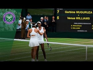 Garbiñe Muguruza v Venus Williams highlights - Wimbledon 2017 ladies' singles final