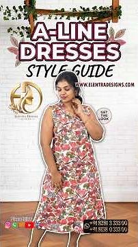 ✨ Latest A-Line Dresses Collection | Elegant Women's Fashion | Trendy Casual & Party Wear #elentra