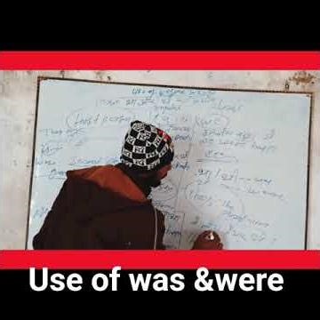 use of was & were #education #was #education