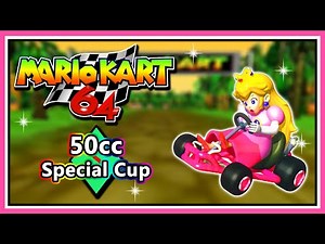 Mario Kart 64 - 50cc Special Cup | Princess Peach