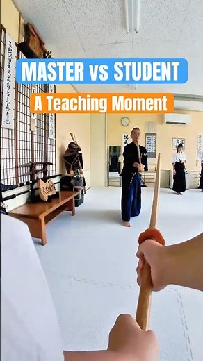 Master vs Student: This Is How a Samurai Master Teaches ⚔️