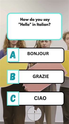 How do you say "Hello" in Italian? #education #quiz #mindbendingquiz #wotd #hiddenwords #wordperfect