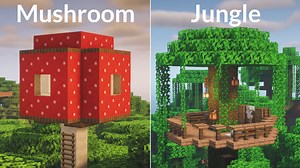 3 Simple Starter Bases for Survival Minecraft!