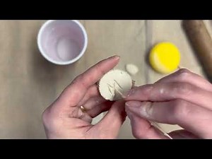 Clay Cut Out Decals and Score and Slip